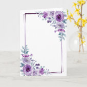 Carte Créez votre propre conception personnalisée (Fleur jaune)