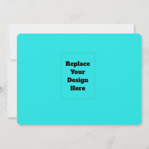 Carte Créez votre propre cyan