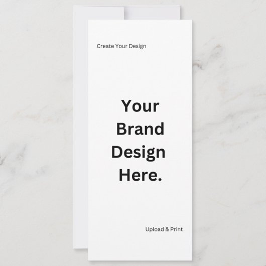 Carte Créez votre propre design et impression (Devant)