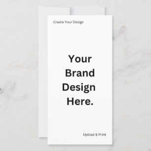 Carte Créez Votre Propre Design et Imprimez