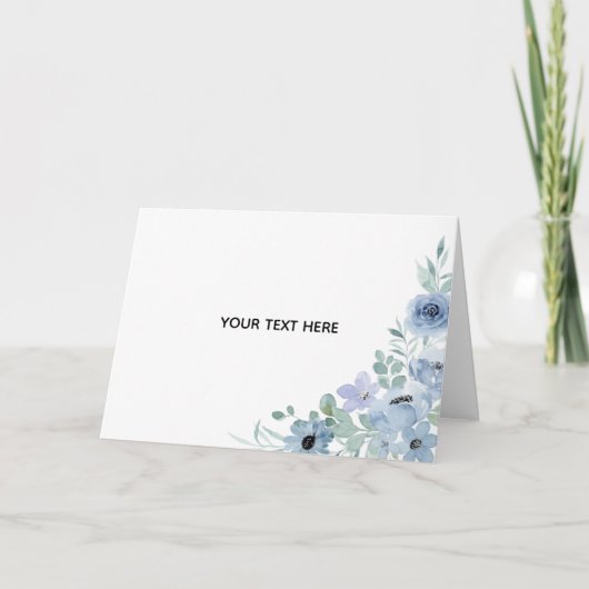 Carte Créez Votre Propre Fleur (Devant)
