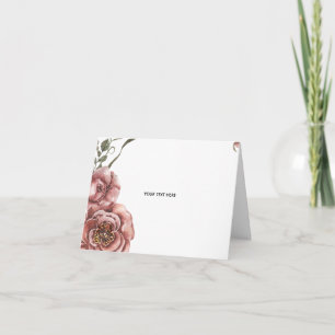 Carte Créez votre propre floral 