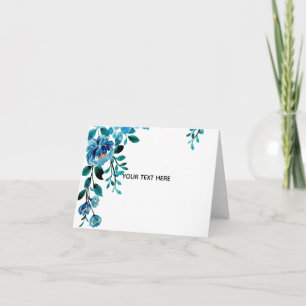 Carte Créez Votre Propre Floral