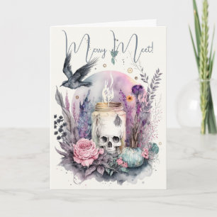 Carte Créez votre propre florale gothique d'automne