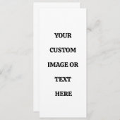 Carte Créez votre propre journée de stationnement - Mari (Devant / Derrière)