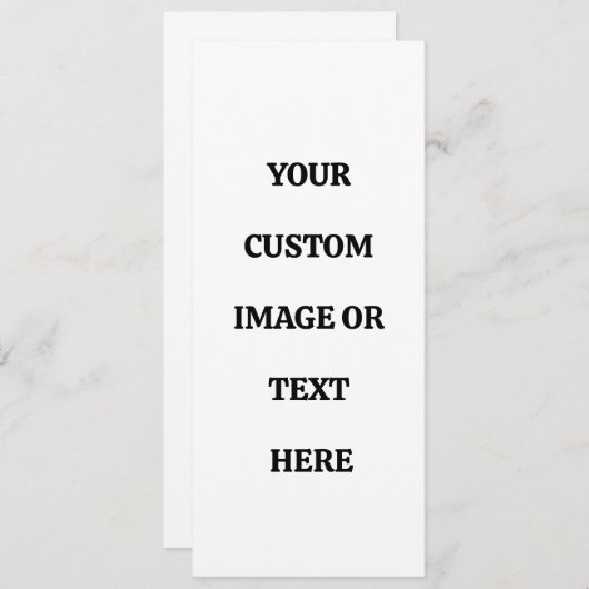 Carte Créez votre propre journée de stationnement - Mari (Devant / Derrière)