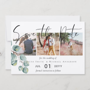 Carte Créez votre propre Mariage de verdure Eucalyptus p