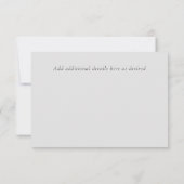 Carte Créez votre propre Mariage de verdure Eucalyptus p (Dos)