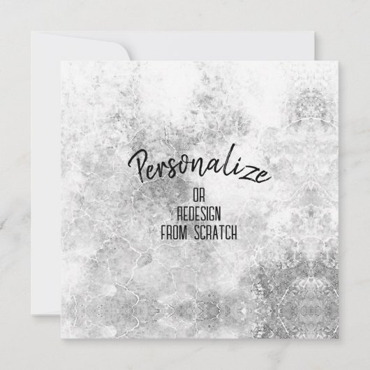 Carte Créez votre propre personnalisation (Devant)