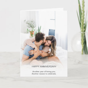 Carte Créez votre propre photo d'anniversaire moderne pe
