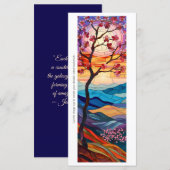 Carte Créez votre propre Signet de coucher de soleil en (Devant / Derrière)