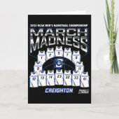 Carte Creighton March Madness 2025 Men's Sketll Nil  (Devant)