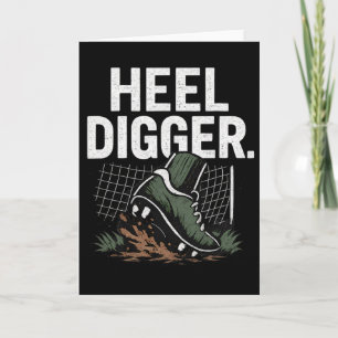 Carte Crémaillère de chaussure de football Heel Digger D