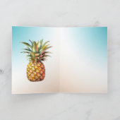 Carte Crème Aqua Bonheur Tropical Ananas (Intérieur)