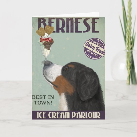 Carte Crème de glace bernoise (Devant)