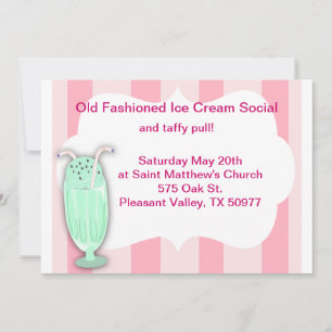 Carte Crème de glace sociale