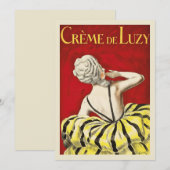 Carte Crème De Luzy | Leonetto Cappiello (Devant / Derrière)