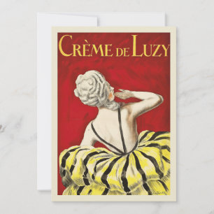 Carte Crème De Luzy   Leonetto Cappiello