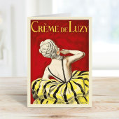 Carte Crème De Luzy | Leonetto Cappiello