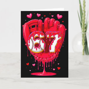 Carte Crème Glacée Baseball Drip Saint-Valentin Jeunes G