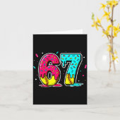 Carte Crème Glacée qui Dégouline Softball Dégoulinant Dr (Fleur jaune)