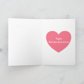 Carte Crème glacée Scoops Cute Romantique Saint Valentin (Intérieur)