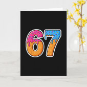 Carte Crème Glacée Six Sept Drip Génération Alpha Argot (Fleur jaune)