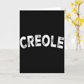 Carte créole (Fleur jaune)