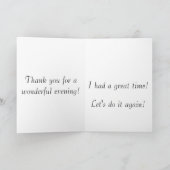 Carte Crescent Moon et Great Blue Heron (Intérieur)