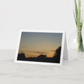 Carte Crescent Moon Silhouette Paysage (Devant)