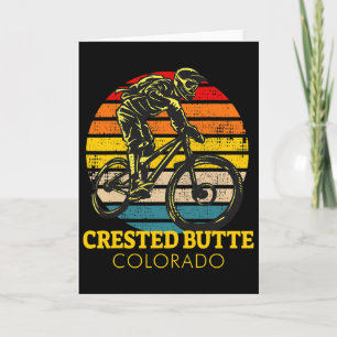 Carte Crested Butte Colorado Vélo Tout Terrain Vtt Vinta