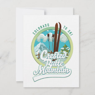 Carte Crested Butte Mountain Colorado logo Ski