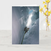 Carte Crevasse de champ de glace de Juneau (blanc à (Fleur jaune)