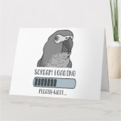 Carte Cri Chargement du gris africain (Dos)