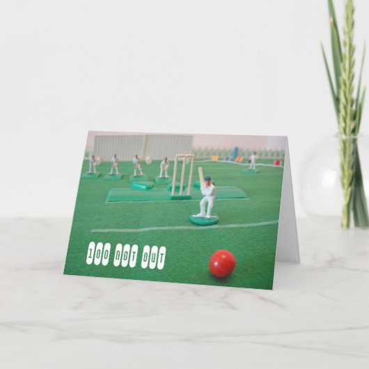 Carte Cricket 100e anniversaire (Devant)