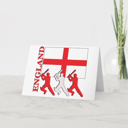 Carte Cricket Angleterre (Devant)