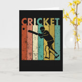 Carte Cricket Bowler chaume Cricketer cadeau (Fleur jaune)