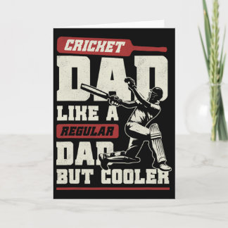 Carte Cricket Dad Father's Day Shirt Cricket Tsman Crick
