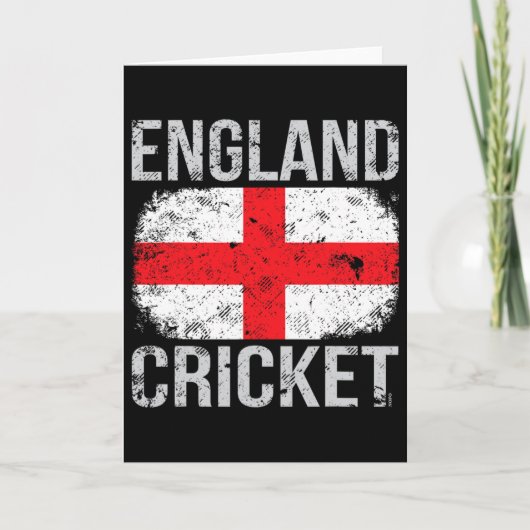 Carte Cricket d'Angleterre (Devant)