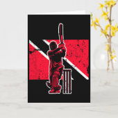 Carte Cricket de Trinité-et-Tobago (Fleur jaune)