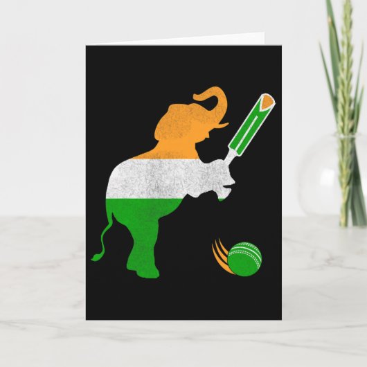 Carte Cricket Inde 1  (Devant)