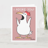 CARTE CRIER DU POULET (Devant)