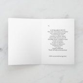 Carte crime d'anniversaire fan (Intérieur)