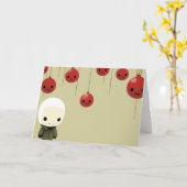 Carte Crimson Cheer (Fleur jaune)