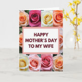 Carte Crimson Text Happy (Fleur jaune)