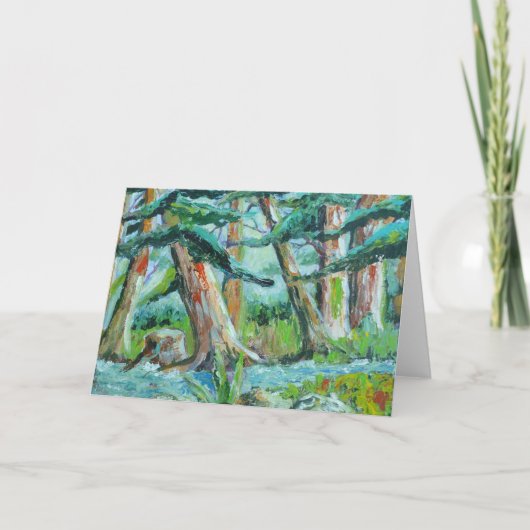 Carte Crique dans les bois (Devant)
