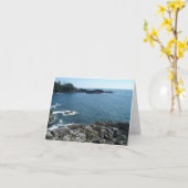 Carte Crique de tranquillité (Fleur jaune)