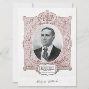 Carte Crispus Attucks : Martyr de la révolution américai