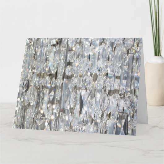 Carte Cristal Glitzy (Devant)