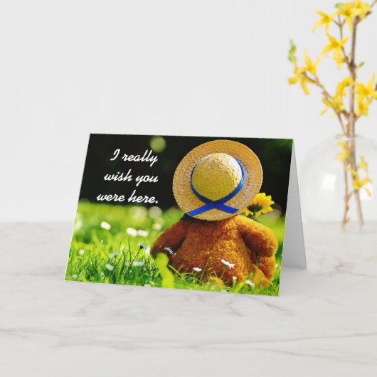 Carte Critère mignon manquant (Fleur jaune)